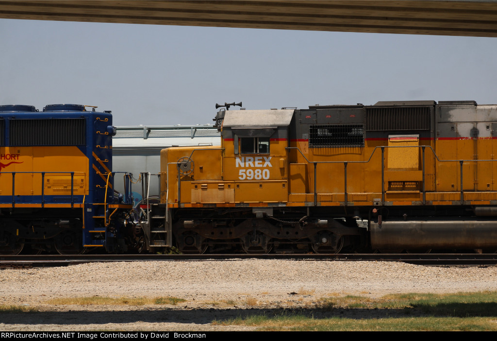 NREX 5980 at Hodge yard